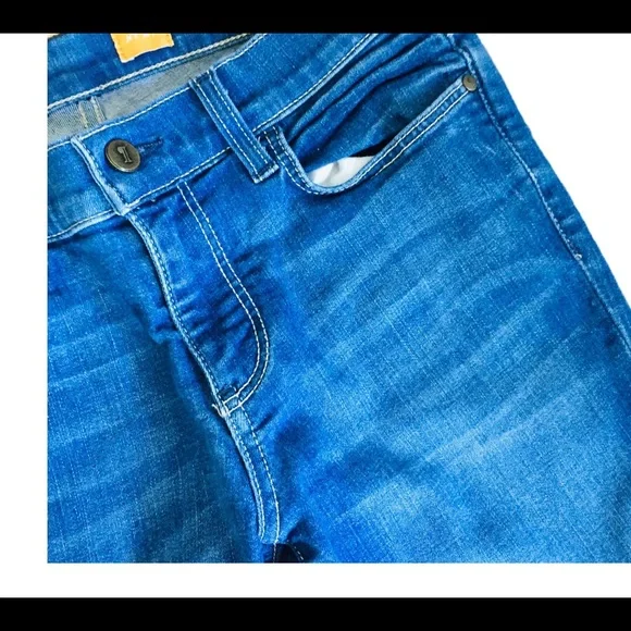 PILCRO (Anthropologie) Serif Legging Skinny Jean With Pockets Denim Blue Size 27 - Picture 7 of 12